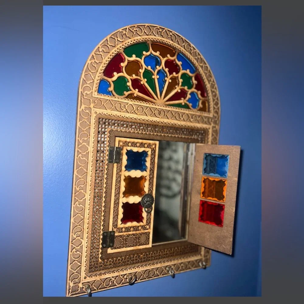 Elegant Multicolor Wall Mirror Decor